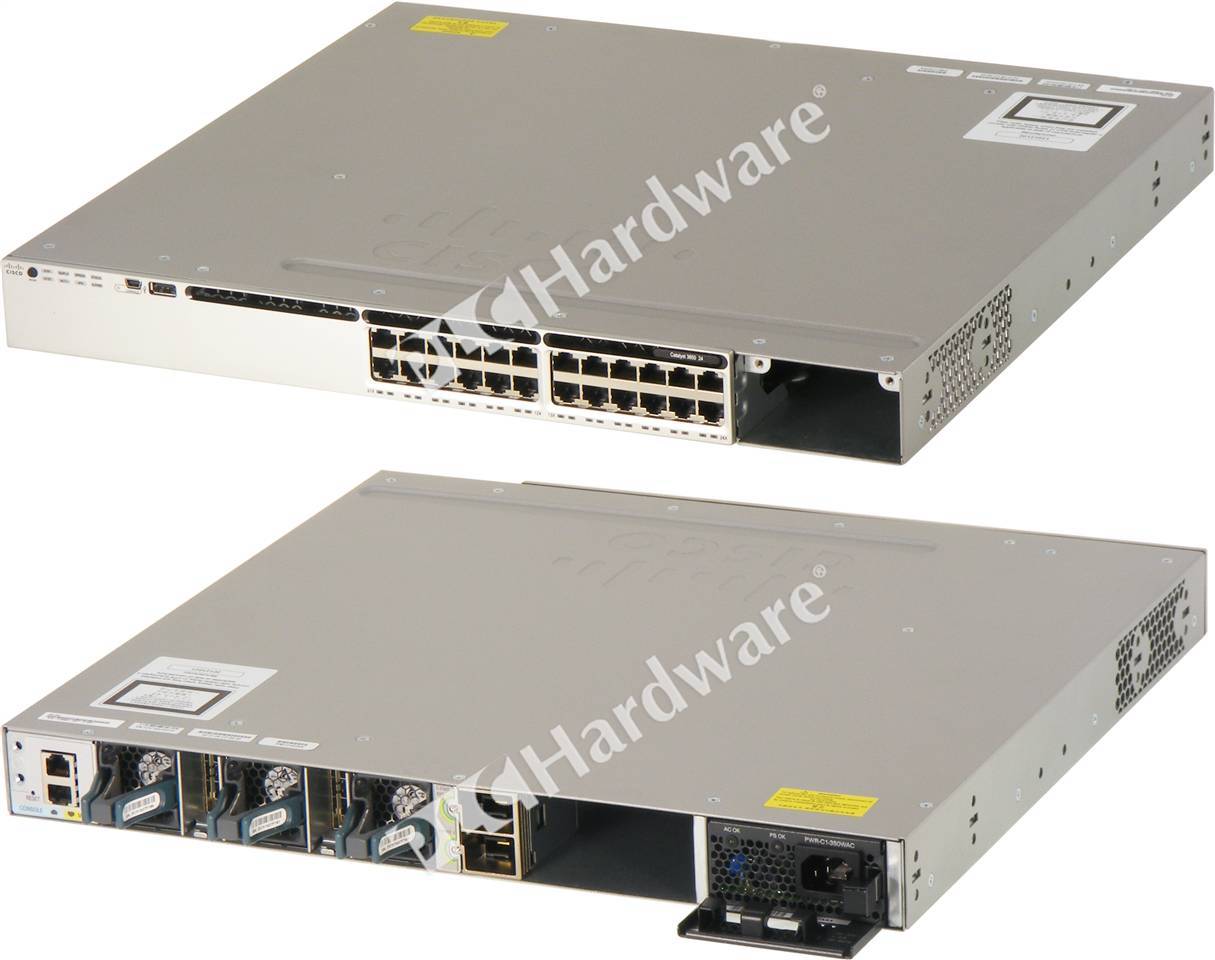 PLC Hardware - Cisco WS-C3850-24T-S, Used PLCH Packaging