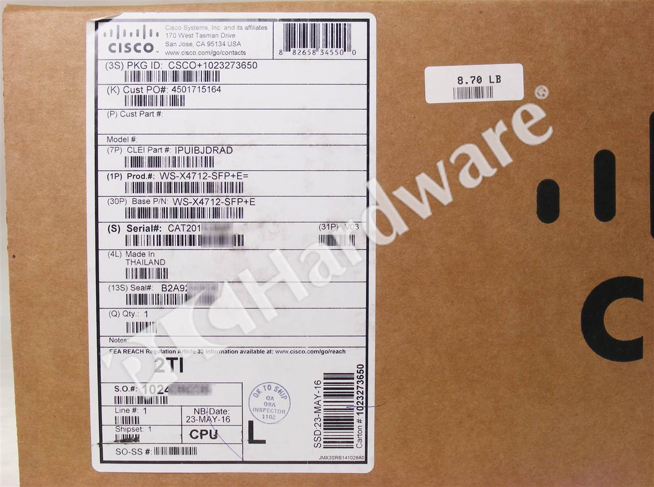 WS-X4712-SFP+E= 1