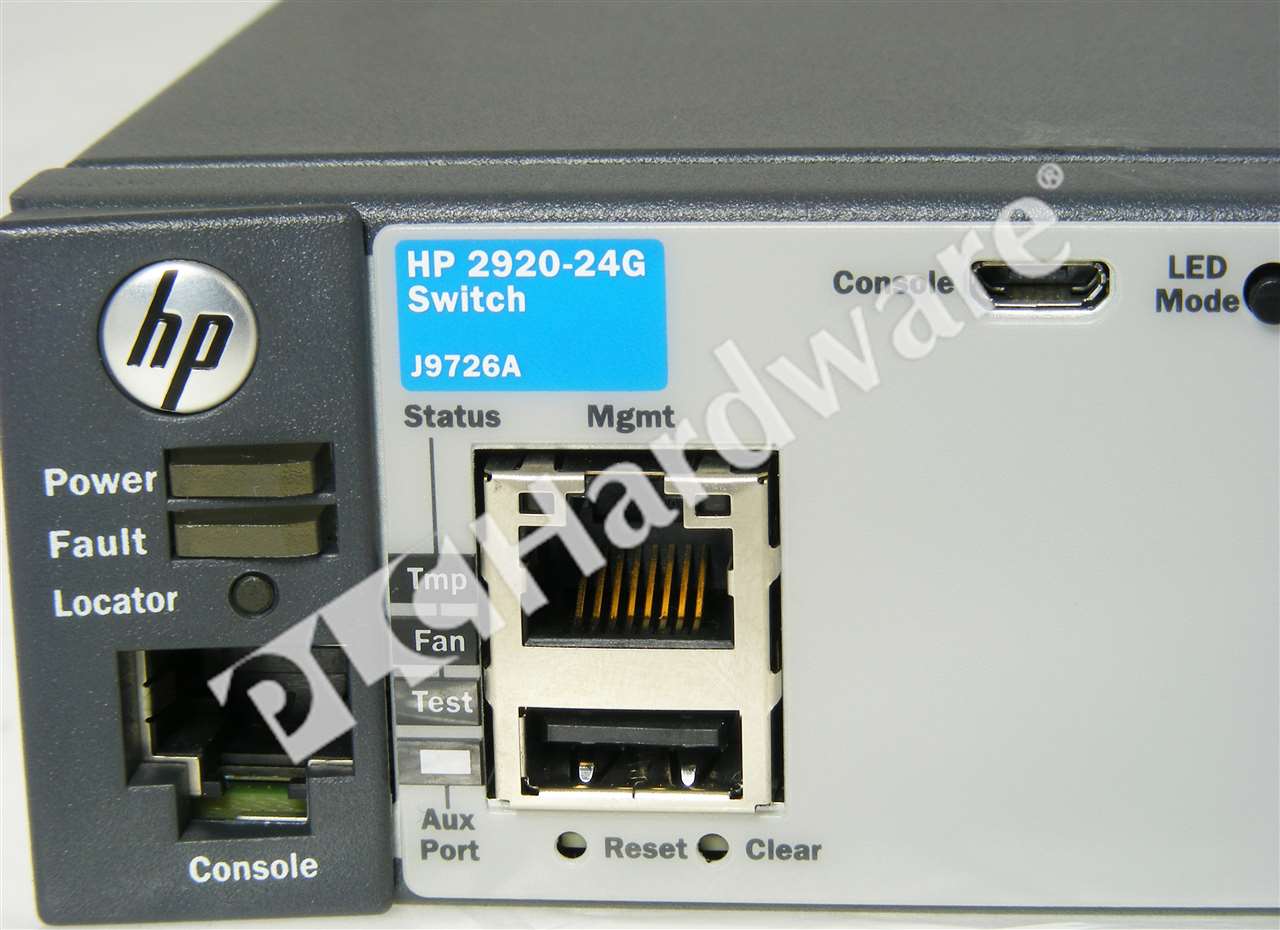 HP ProCurve J9726A 2920 Switch 292024G 24Port GE & 2Slots for 10G
