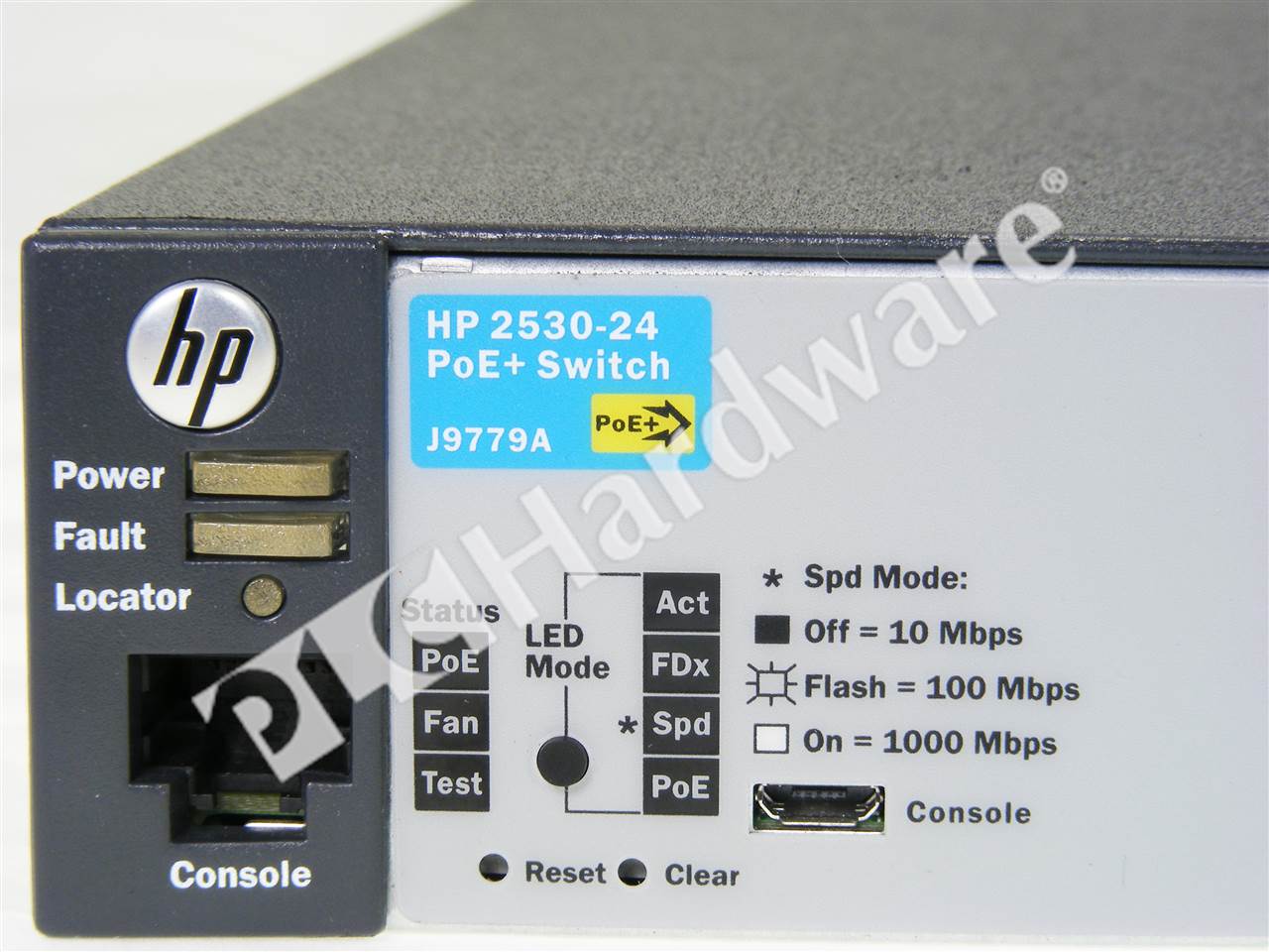 PLC Hardware: HP Aruba J9779A 2530-24-PoE+ Switch 24-PoE+, 2-GE 