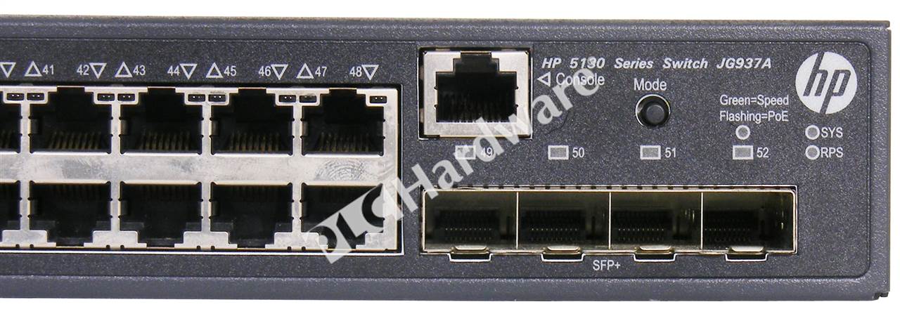 PLC Hardware: HP Aruba JG937A 5130-48G-PoE+ EI Gigabit Switch 48 