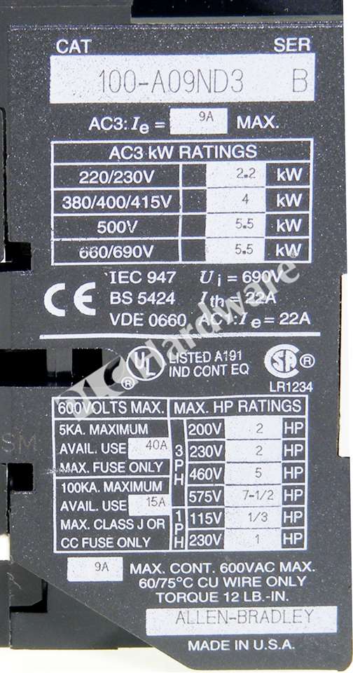 100-A09ND3/B 5