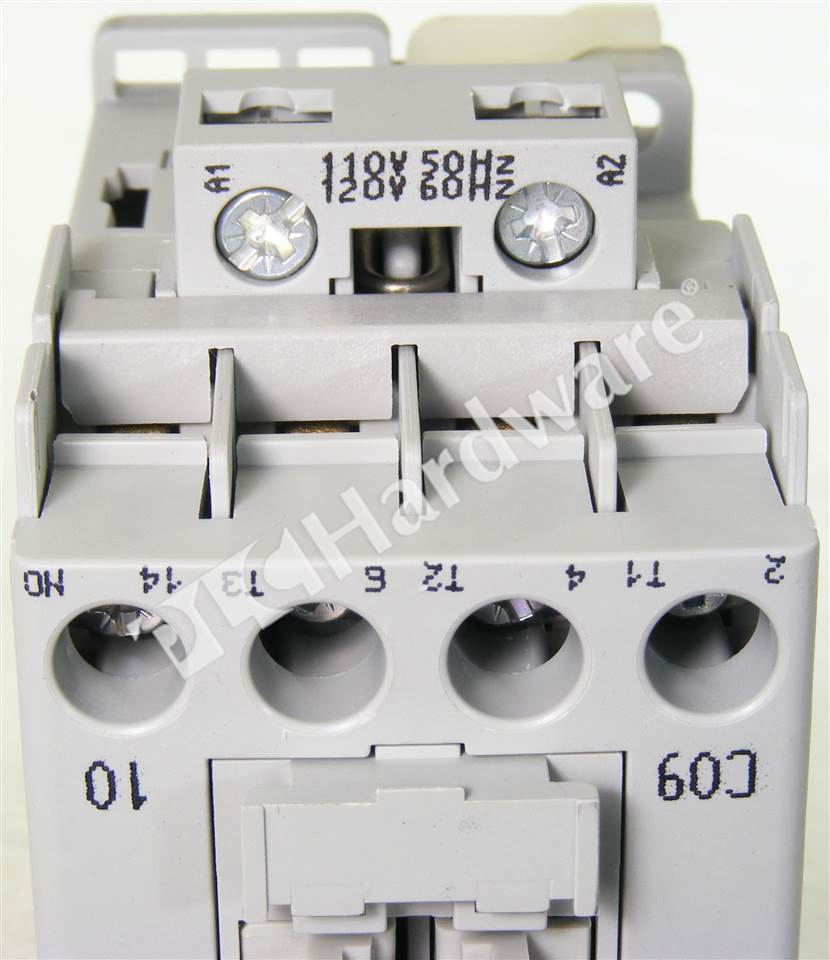 PLC Hardware: Allen-Bradley 100-C09UD10 MCS-C Contactor, IEC, 3-P, 9A