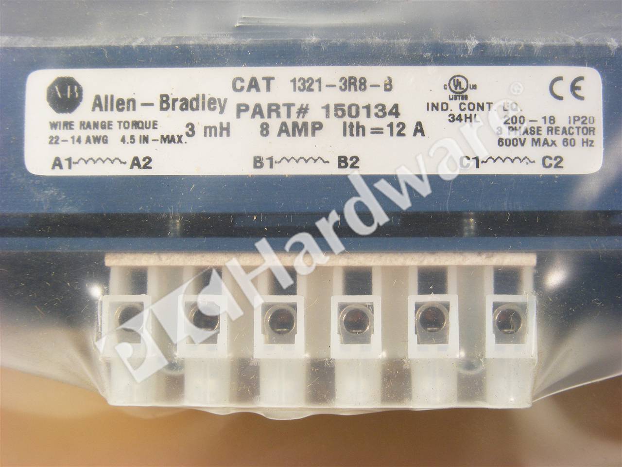 PLC Hardware - Allen Bradley 1321-3R8-B Series A, Surplus Open Pre-owned