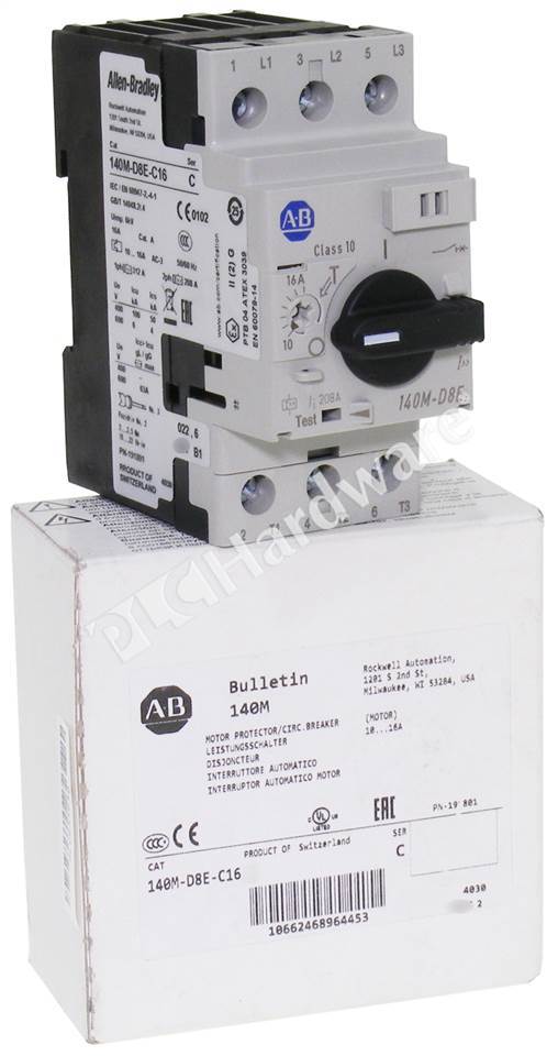 Motor Protection Circuit Breaker (Manual Motor Starter) 6-10A - Buy Online - EC Products UK