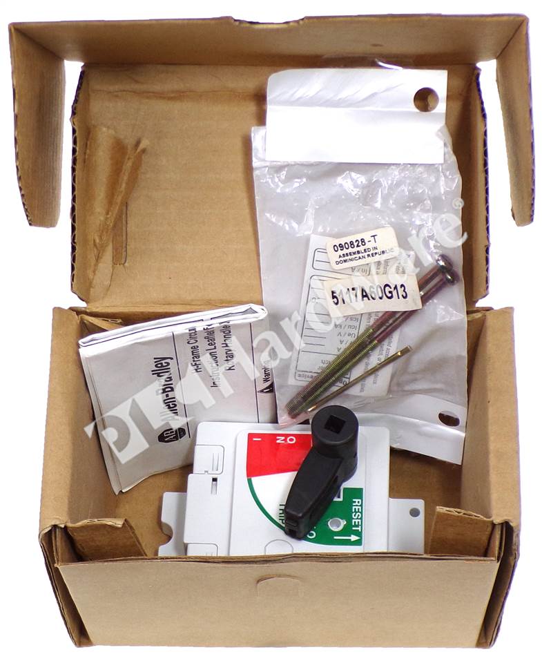 PLC Hardware: Allen-Bradley 140U-H-RMX Rotary Handle Mechanism MCCB Frame H