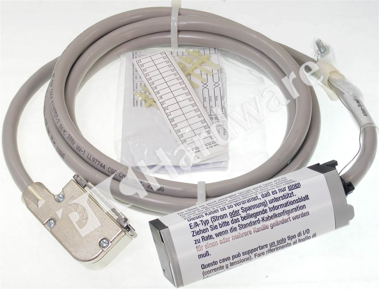 PLC Hardware: Allen-Bradley 1492-ACABLE025UD Pre-wired Cable 1756-IF16/IF8H