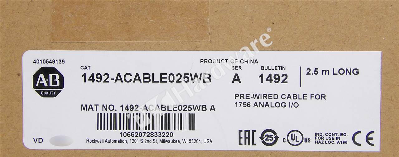 1492-ACABLE025WB/A 8