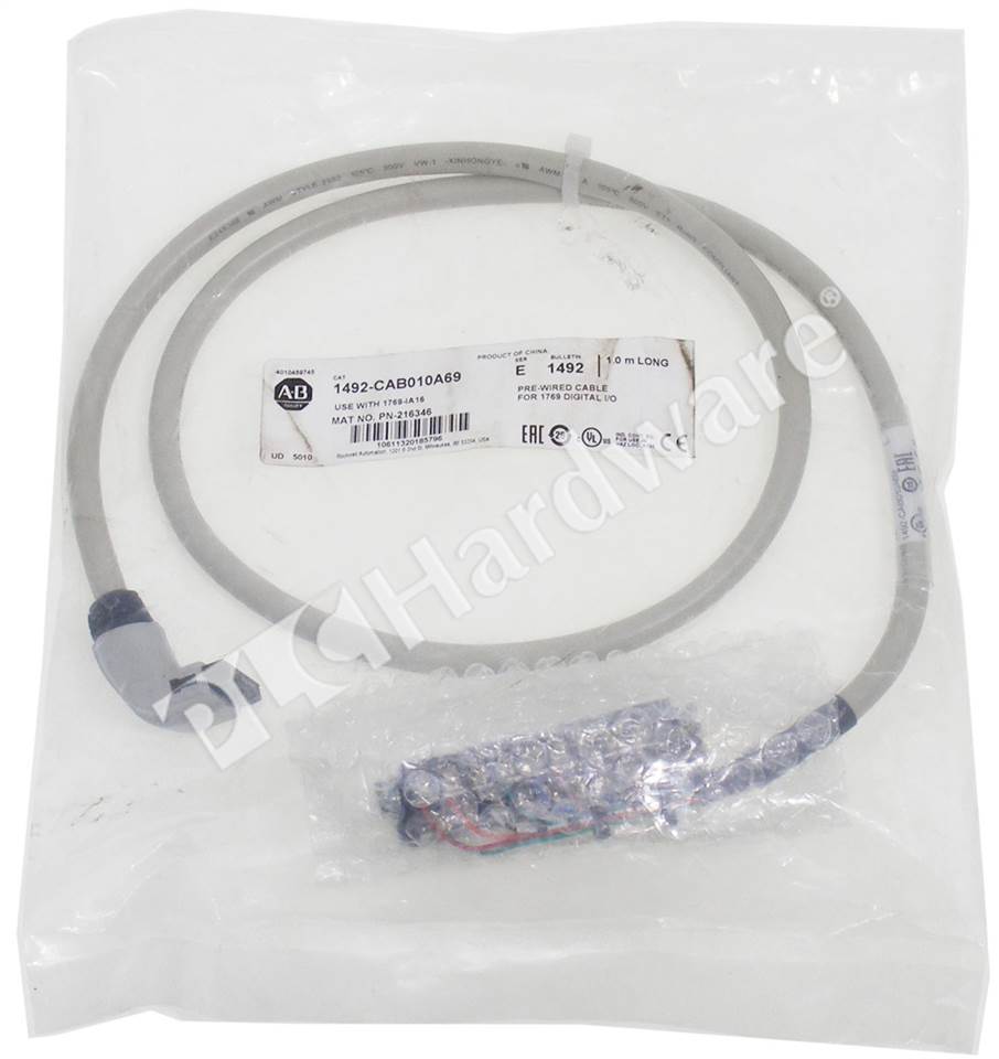 PLC Hardware - Allen Bradley 1492-CAB010A69 Series E, Surplus Sealed ...