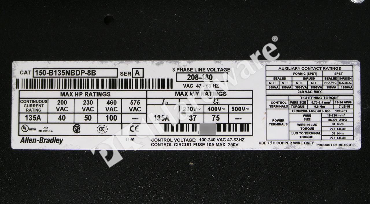 150-B135NBDP-8B/A 7