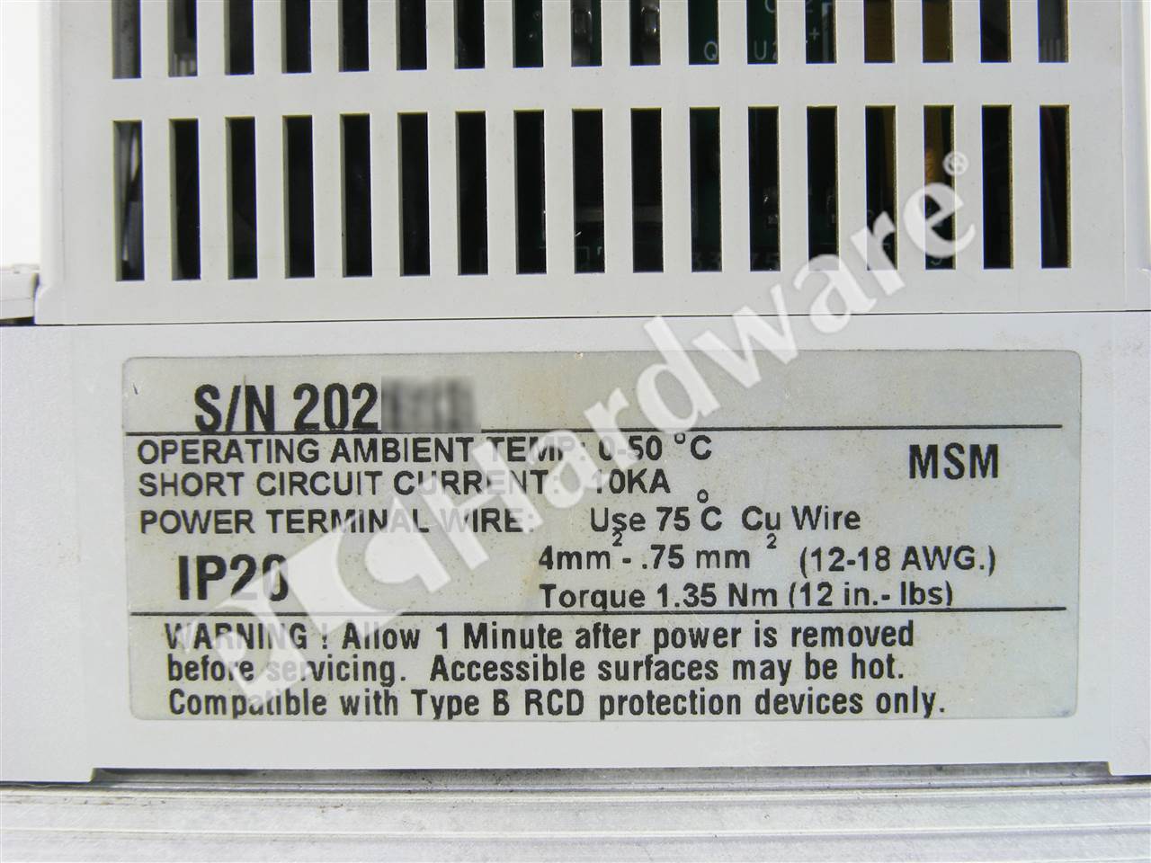 160-AA08NSF1/B 7