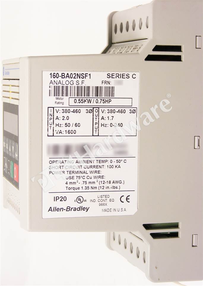 160-BA02NSF1P1/C 4