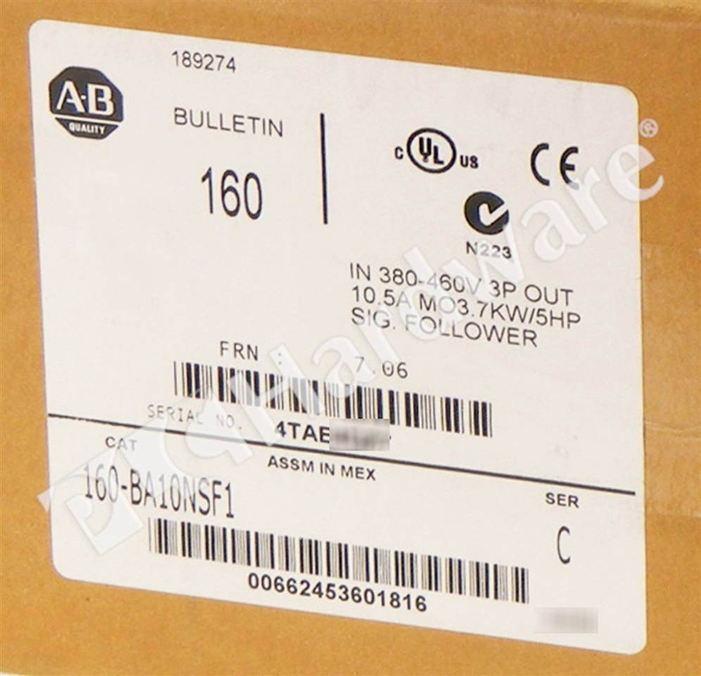 160-BA10NSF1/C 4