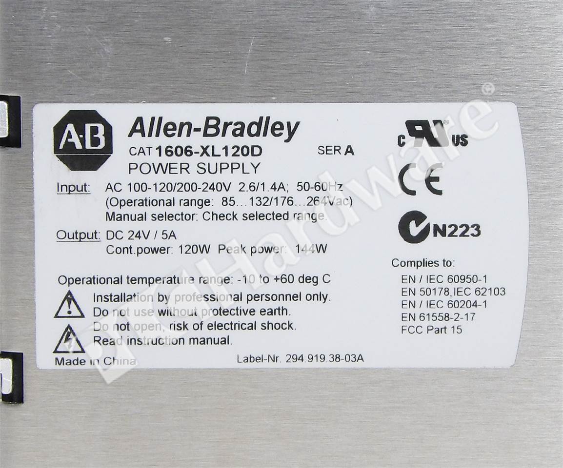 Modulo PLC 1606-XL120D Modulo PLC 1606XL120D 120W Modulo PLC 1606-XL120D Modulo PLC 1606XL120D 120W