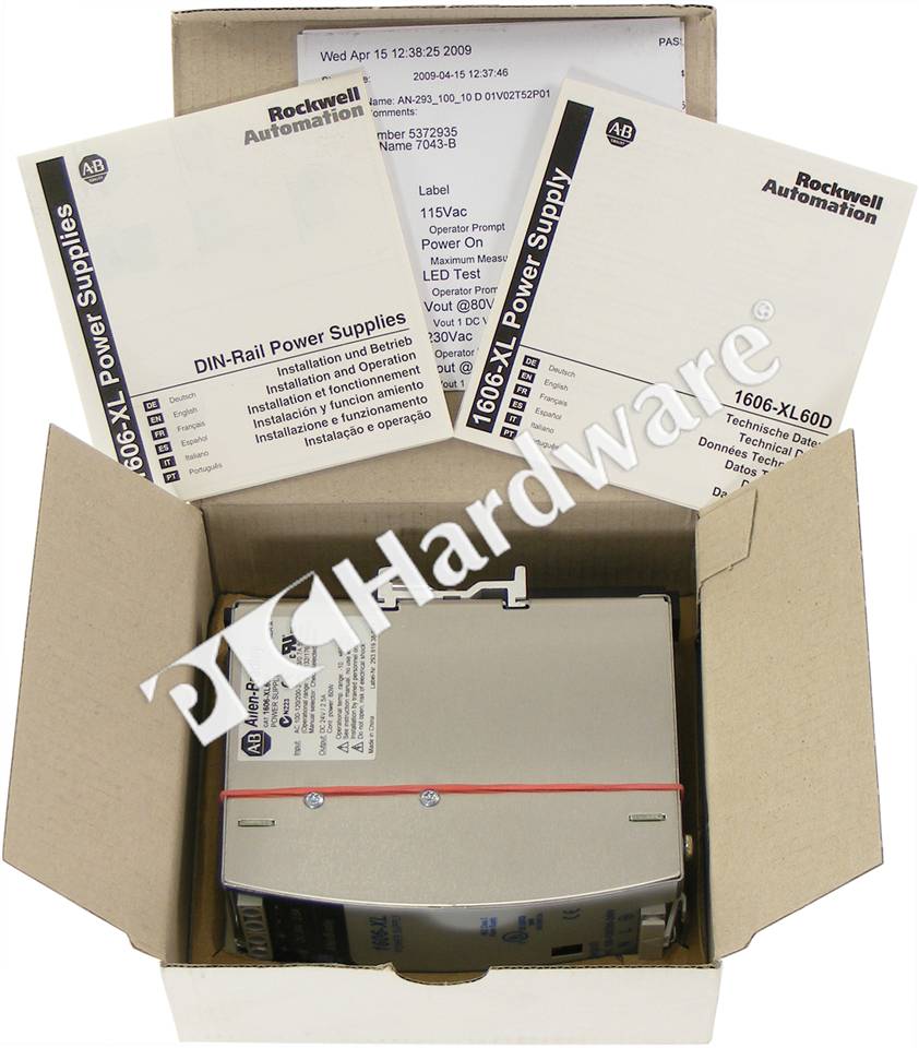 Show large image 1606-XL60D/A