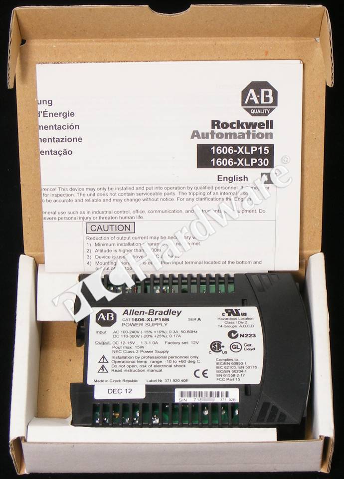 1606-XLP15B/A