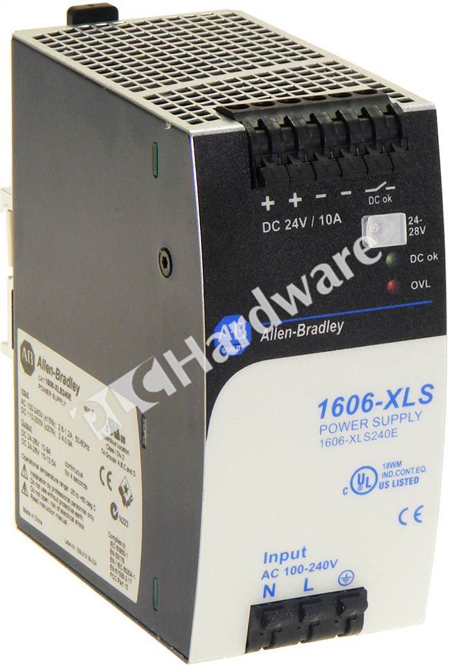 PLC Hardware Allen Bradley 1606XLS240E Series A, Surplus PLCH Preowned