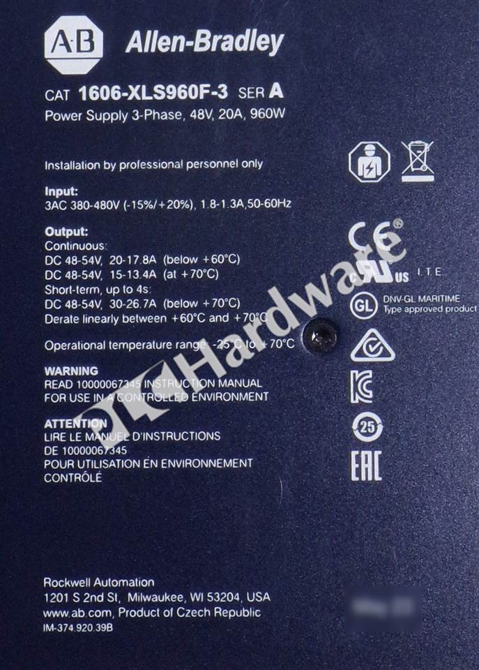 1606-XLS960F-3/A 7