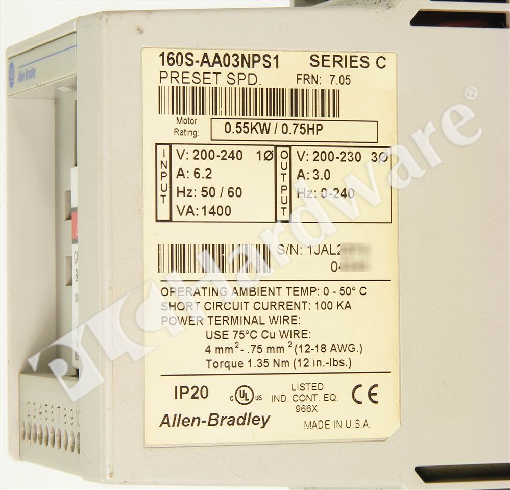 160S-AA03NPS1 8