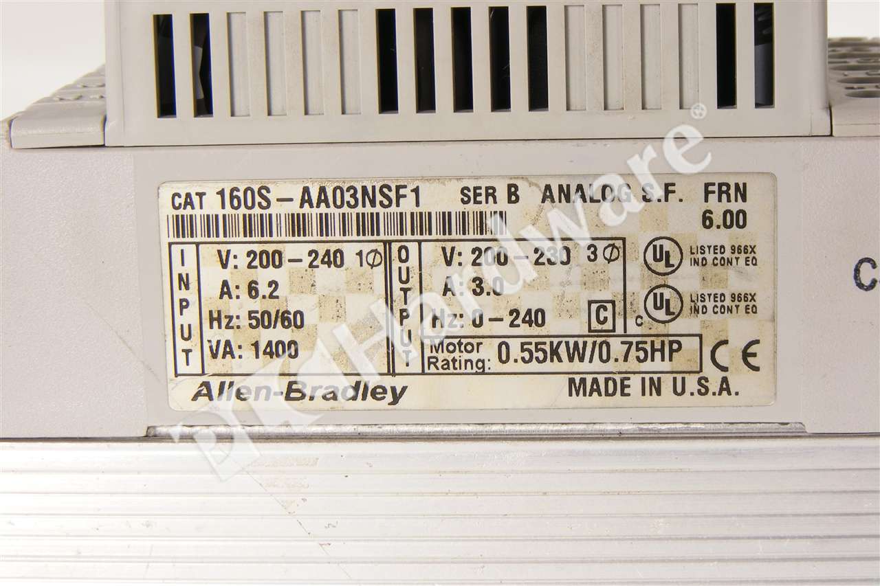 160S-AA03NSF1P1/B 5