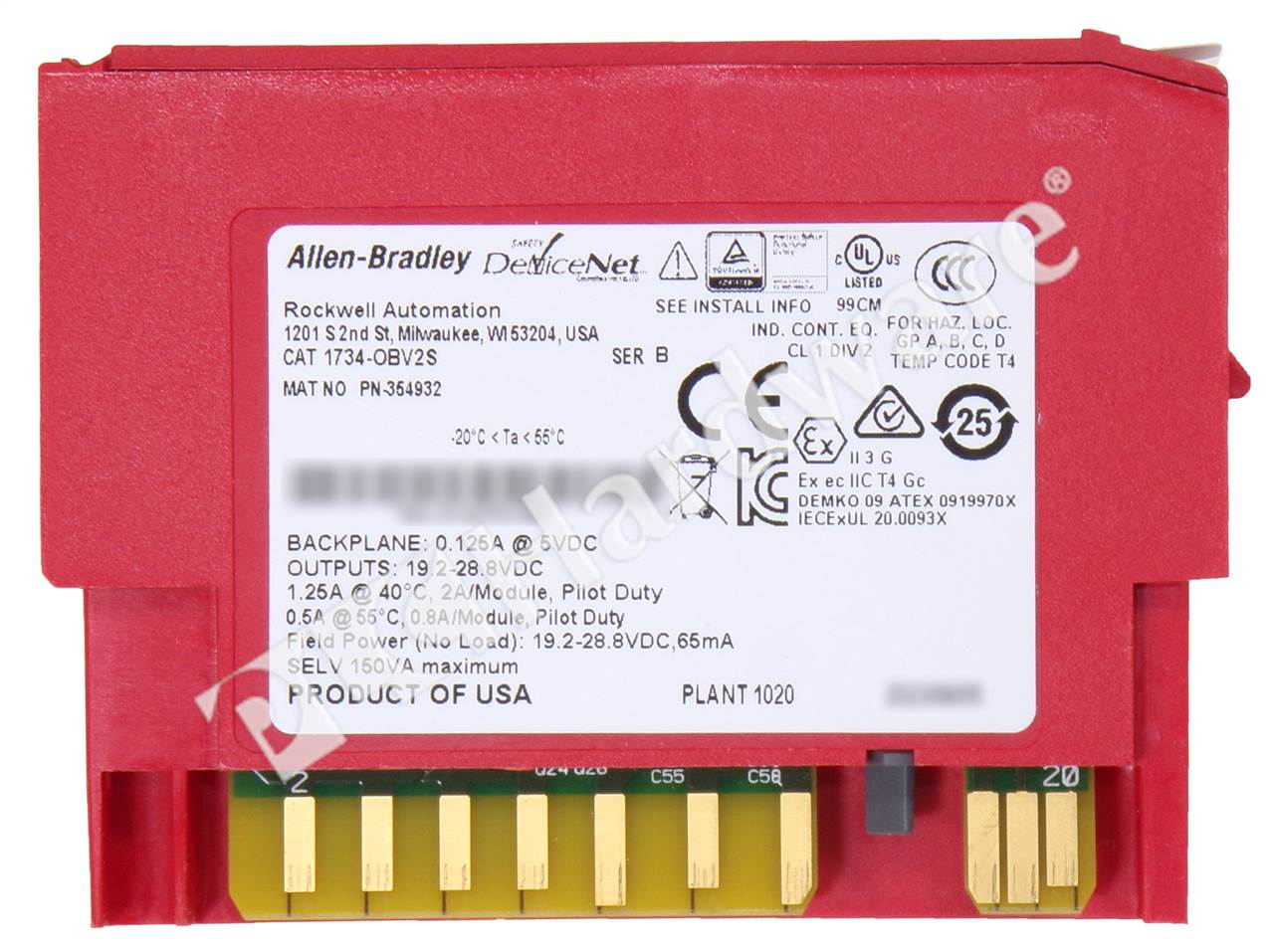 1734-OBV2S/B 6