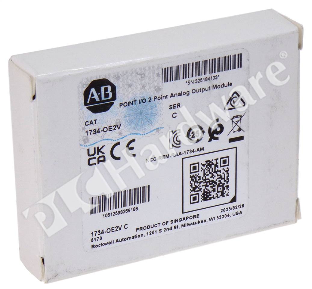 New Allen-Bradley 1734-OE2V / C POINT I/O 2 Point Analog Output Module 1734OE2V