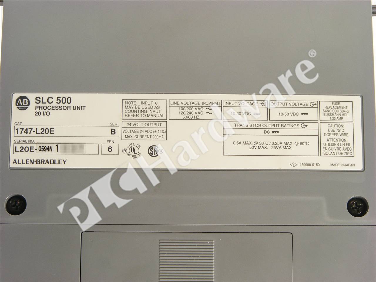 1747-L20E/B 8