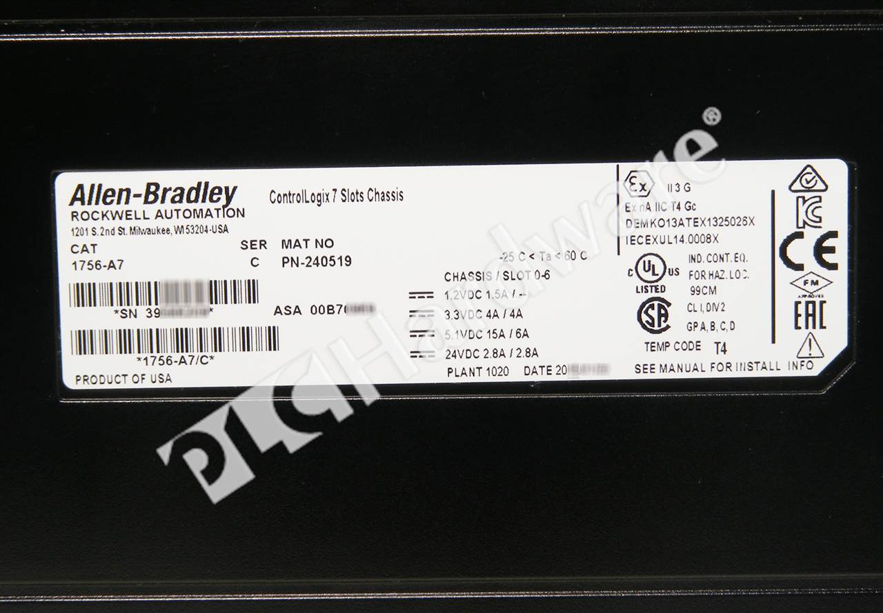1756-A7 PLC Output Unit - New Factory Sealed Allen-Bradley ControlLogix Module