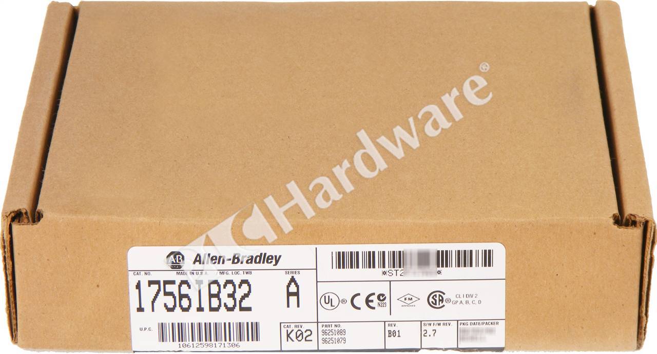 PLC Hardware: Allen-Bradley 1756-IB32 ControlLogix Input Module 32