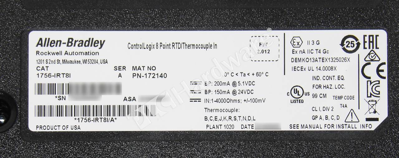 1756-IRT8I/A 8