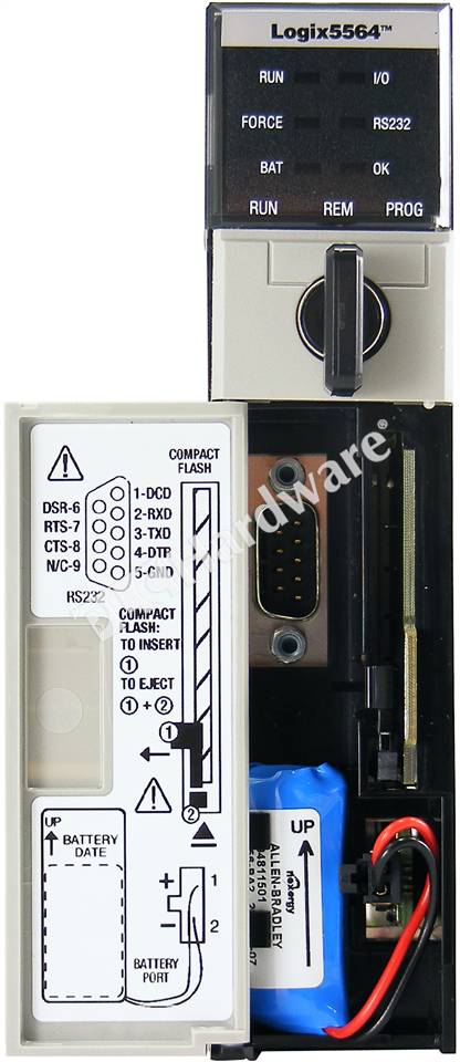 PLC Hardware: Allen-Bradley 1756-L64 ControlLogix Logix5564