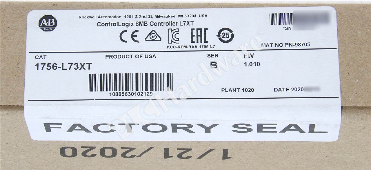 1756-L73XT/B 3