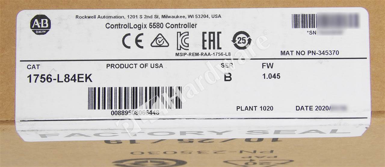 1756-L84EK/B 3