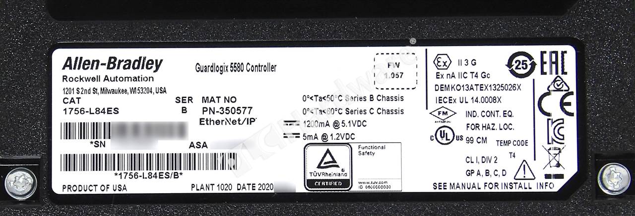1756-L84ES/B 7