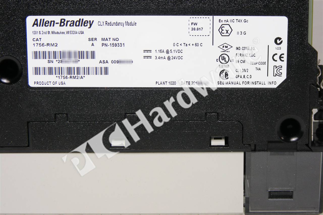 工場密封 1756-RM2 Ser冗長強化モジュール 1756RM2 1個（PLC