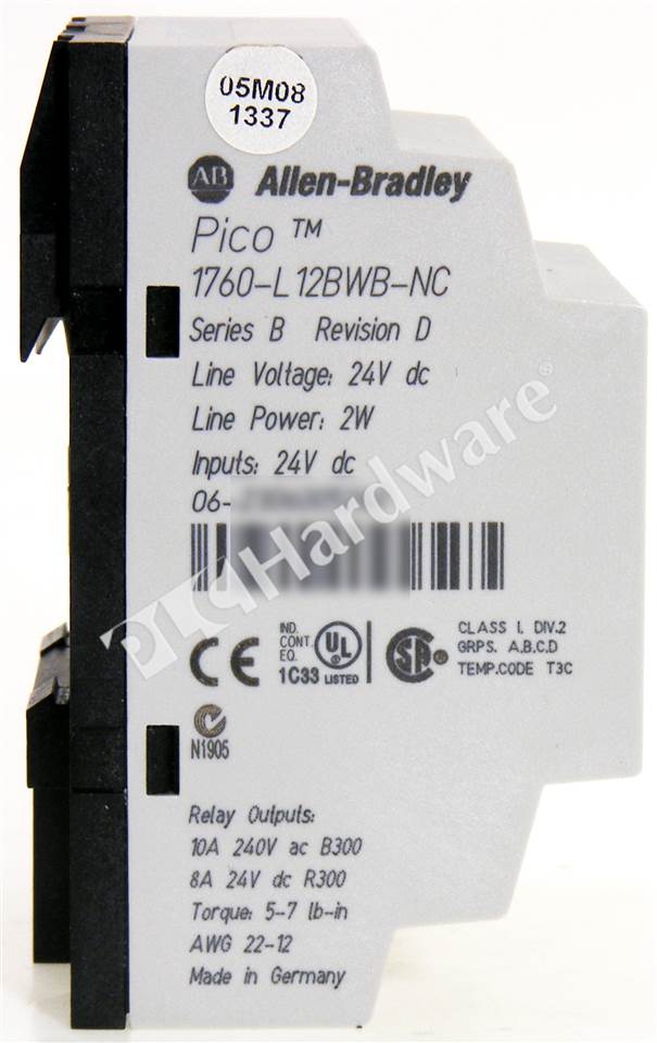 1760-L12BWB-NC/B 7