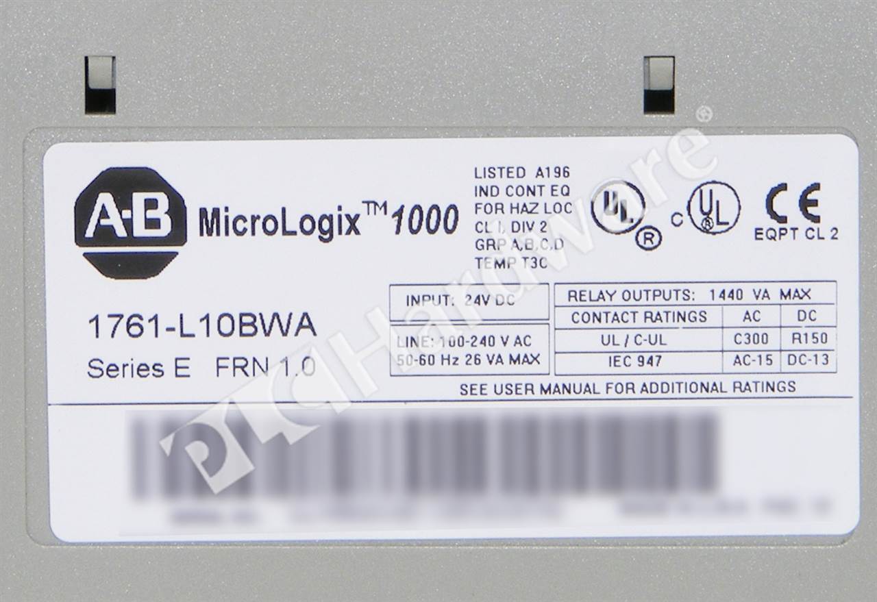 1761-L10BWA/E 5