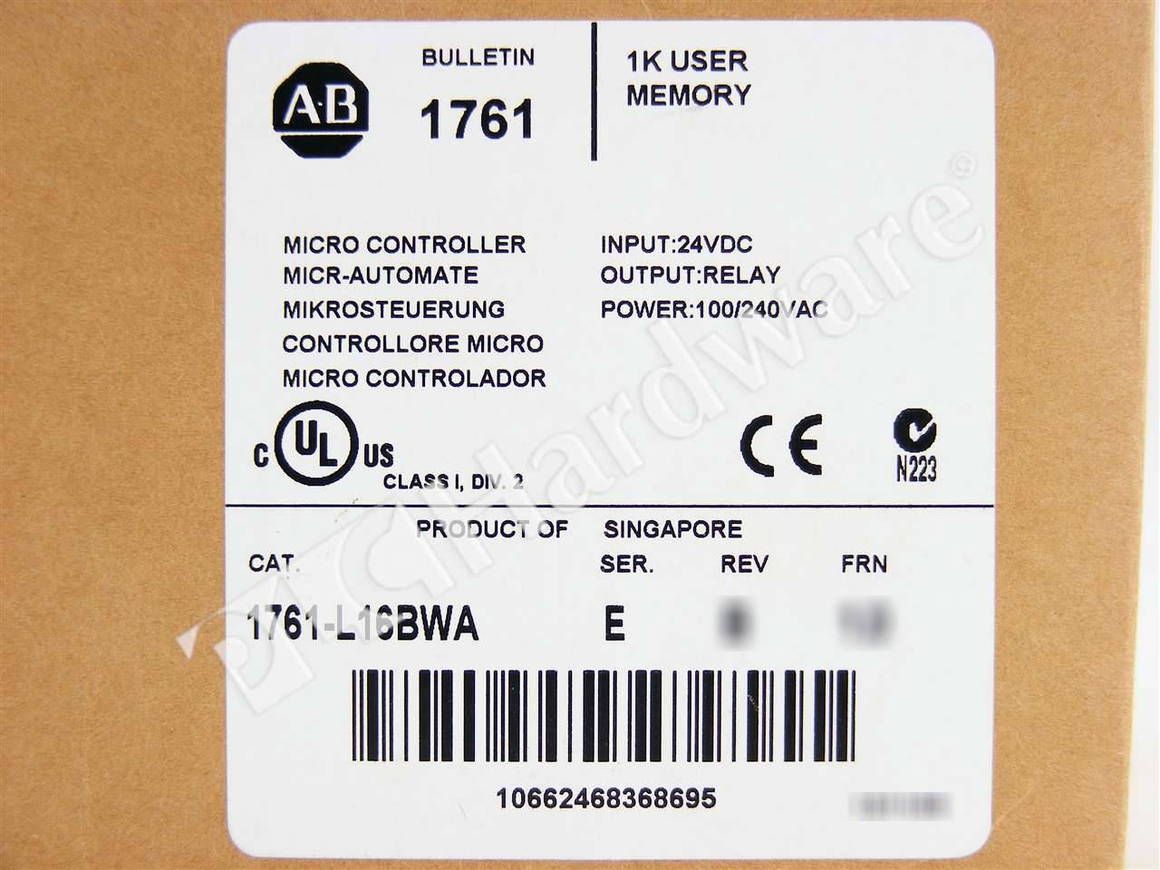 1761-L16BWA/E 8