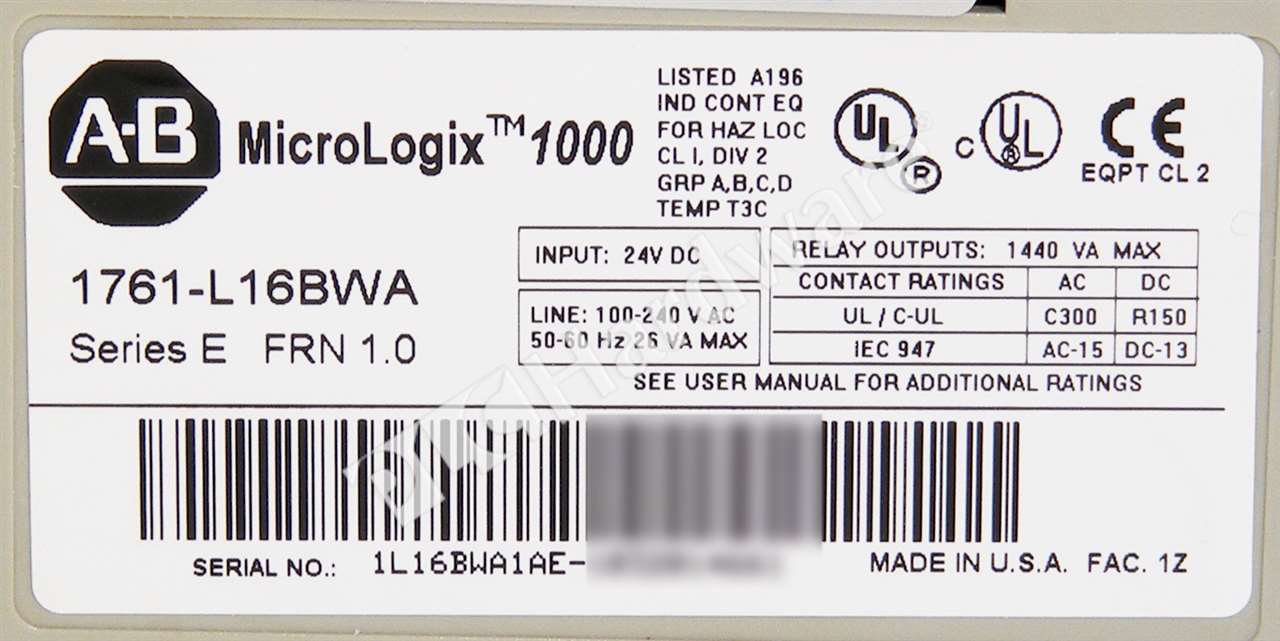 1761-L16BWA/E 5