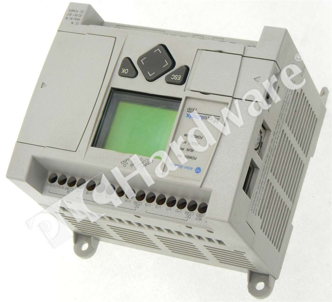 Allen Bradley 1763L16BBB /B MicroLogix 1100 Controller 24V DC 16P