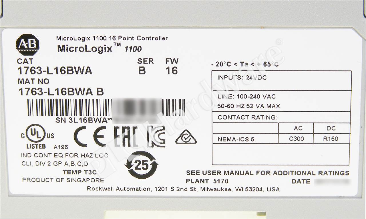 1763-L16BWA/B 5