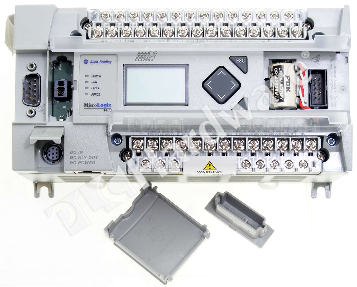 PLC Hardware: Allen-Bradley 1766-L32BXB MicroLogix 1400 PLC, 24V ...
