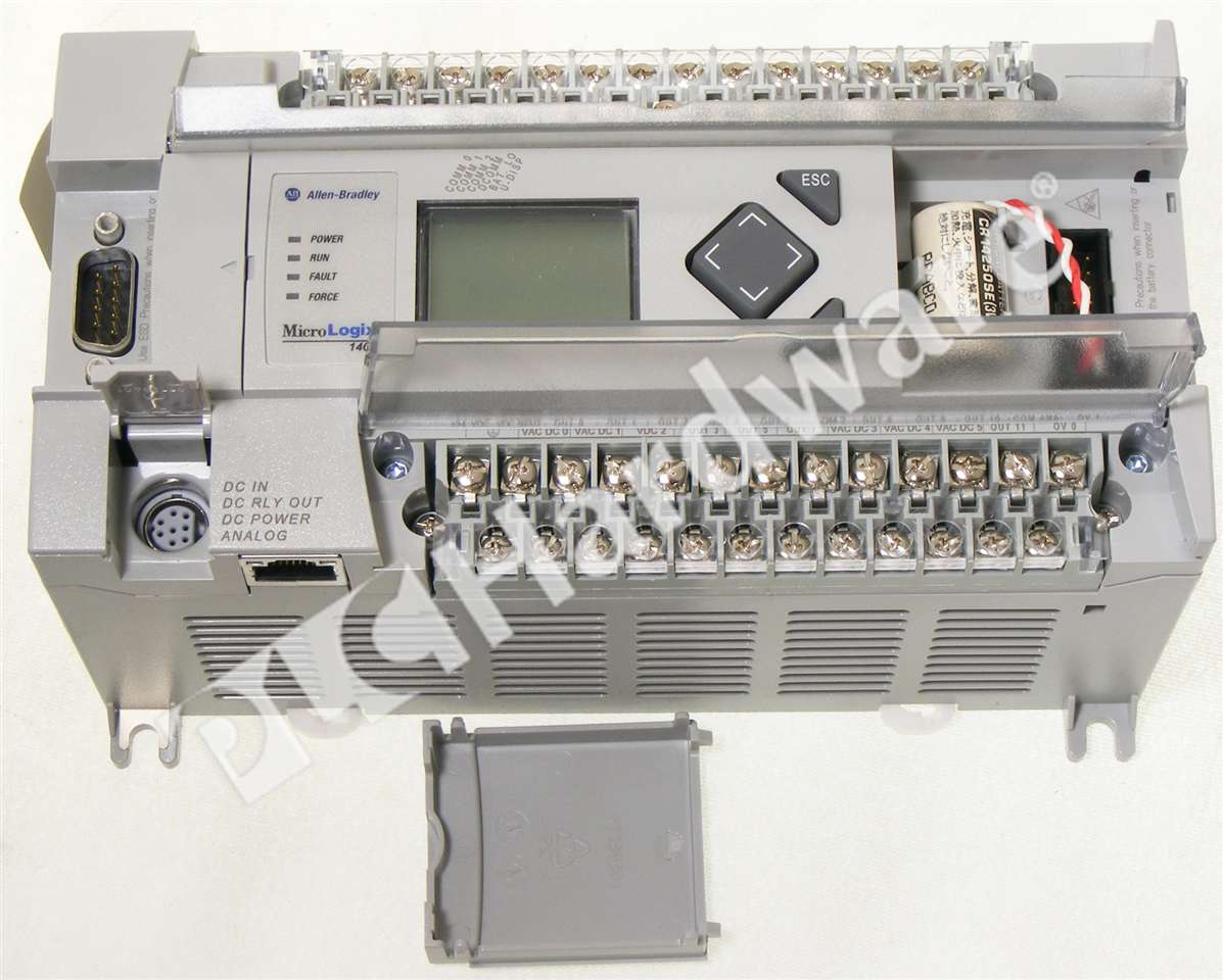 PLC Hardware: Allen-Bradley 1766-L32BXBA MicroLogix 1400 PLC, 24V ...