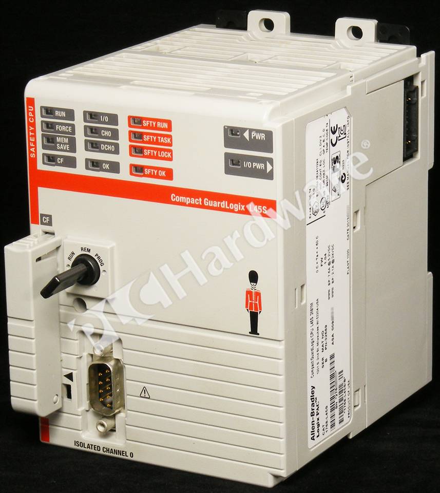 PLC Hardware: Allen-Bradley 1768-L45S Compact GuardLogix Processor 3MB&1MB