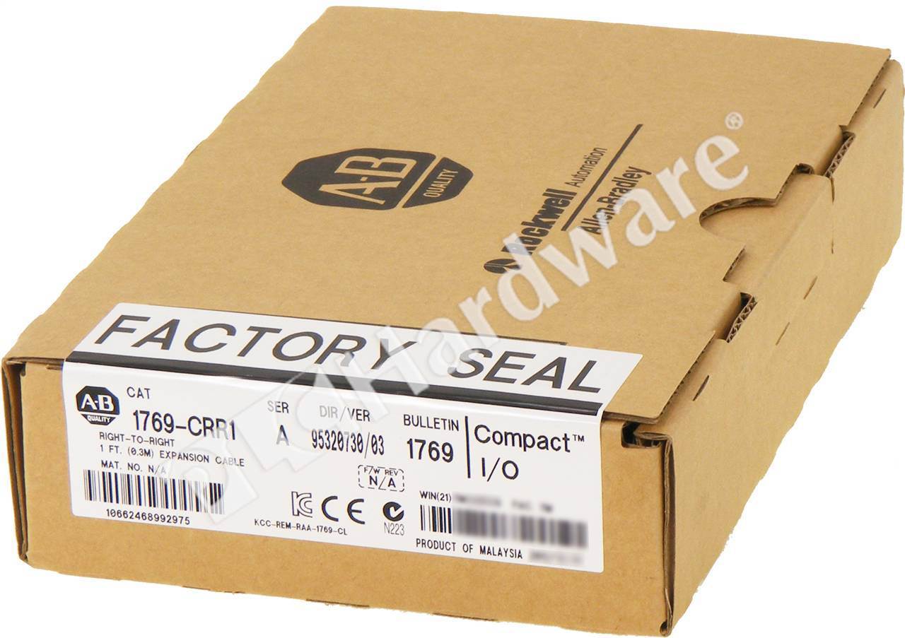 PLC Hardware: Allen-Bradley 1769-CRR1 Compact I/O Right-To-Right Bus ...