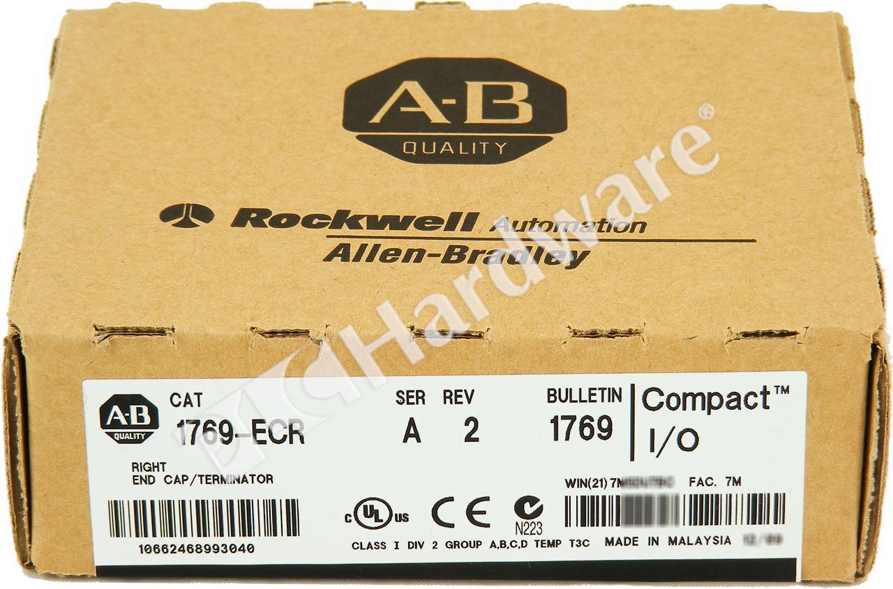 PLC Hardware Allen Bradley 1769ECR Series A, Surplus Sealed Preowned