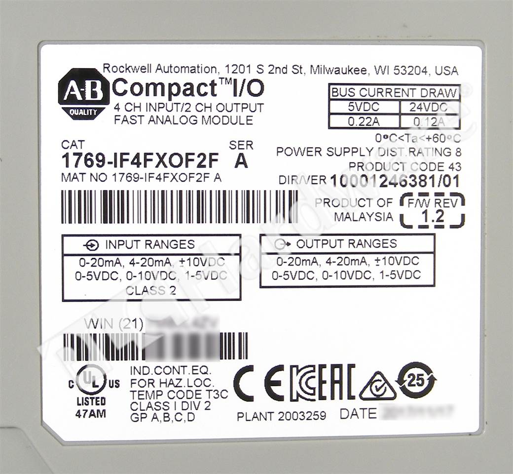 1769-IF4FXOF2F/A 6