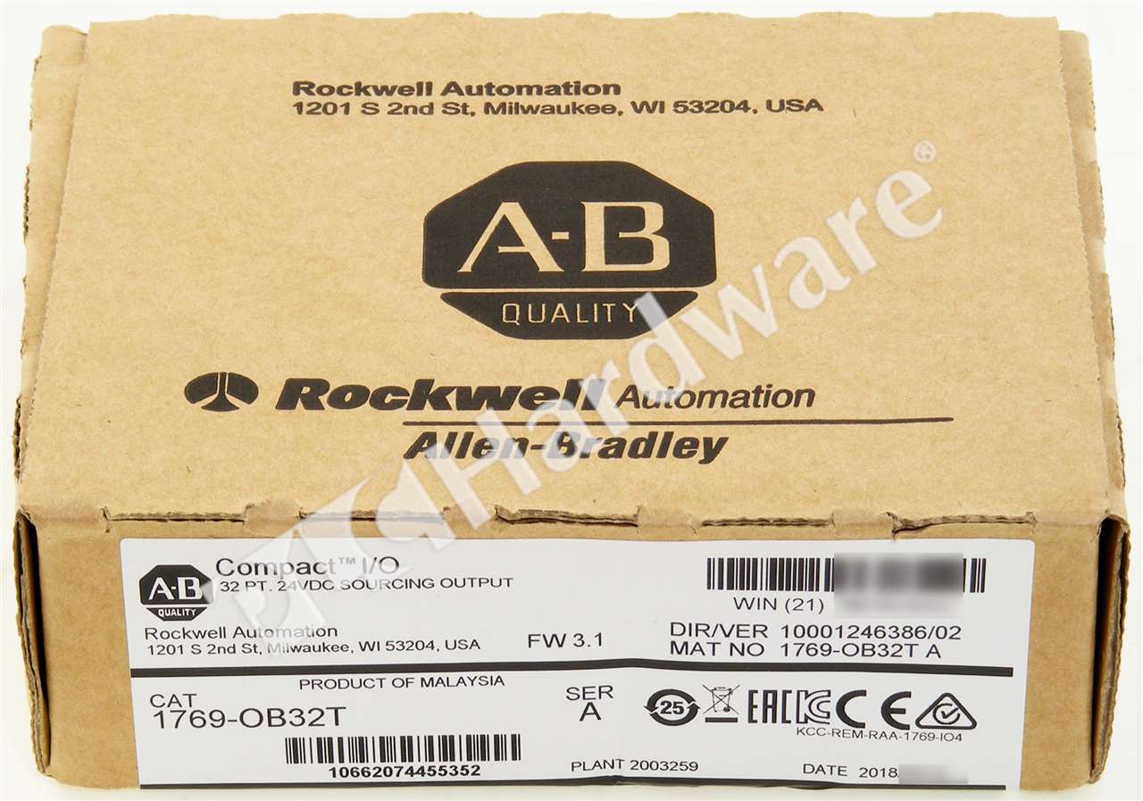 2018 New /& Sealed 1769OB32 Compact Logix Output Catalog 1769-OB32 Ser A