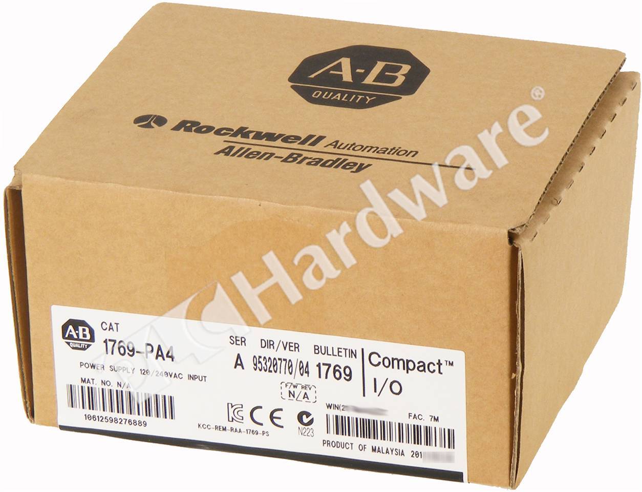 New Factory Sealed 1769-PA4 /A CompactLogix Power Supply 120/240 1769PA4 