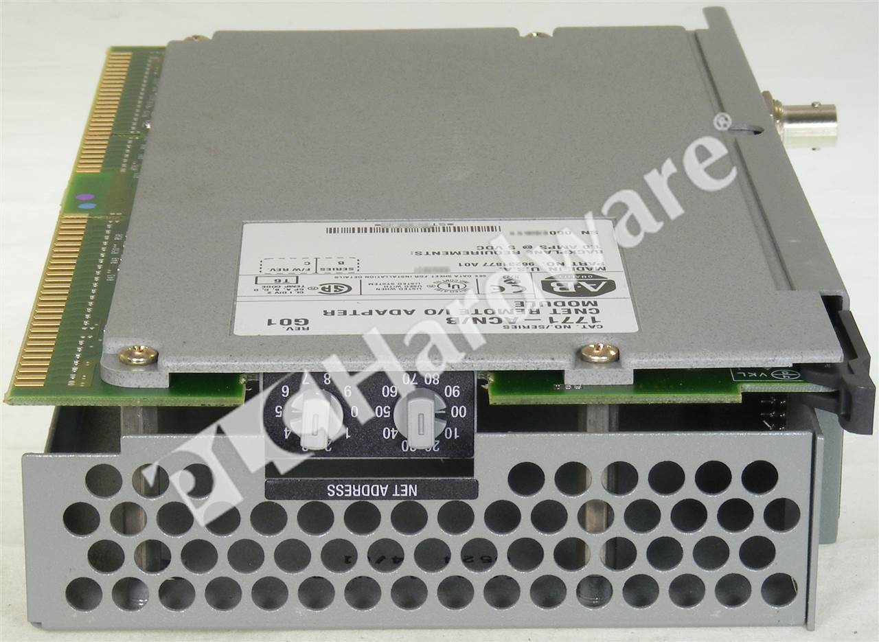 1771 Controlnet Module PLC Hardware: Allen-Bradley 1771-ACN ControlNet Communication Module